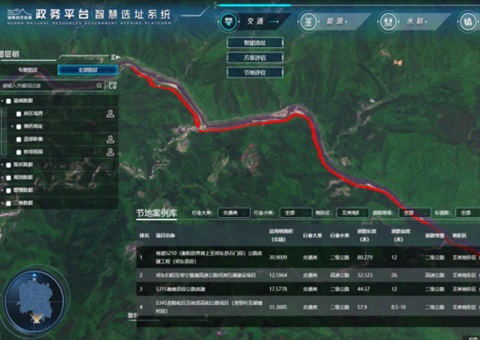 助力沉大项目早落地，湖南率先实现节地分析智能化 