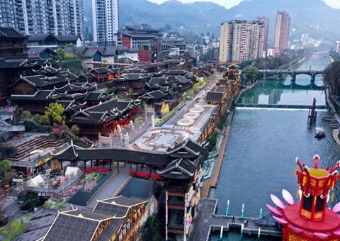 湖北宣恩：墨达楼片区将施杏装地上抬升+地面交通+地下连通”三级空间复合开发模式