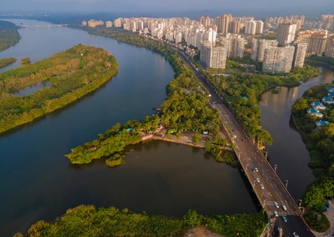 海南省首个流域GEP核算了局颁布<br>万泉河道域“身价”：2097.53亿元