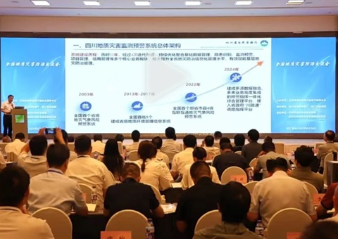 四川在全国地质灾害防治互换会上讲话