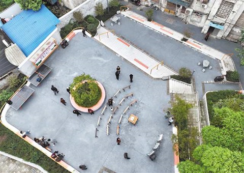 方寸之间，装下城市温情&nbsp;&nbsp;沉庆城市微型公园让市民转角赶上“幼确幸”